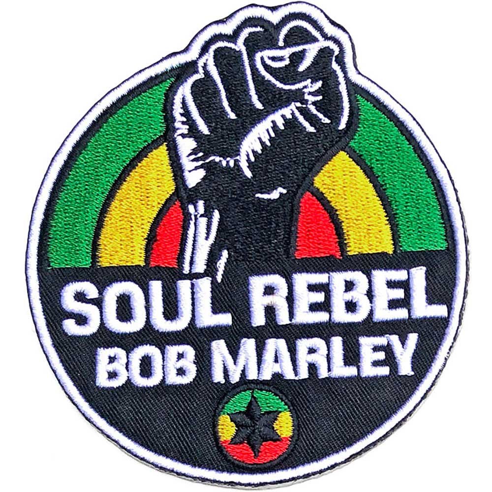 BOB MARLEY ボブマーリー (生誕 80年 ) - Soul Rebel / ワッペン - PGS